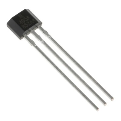Honeywell Hall Effect Sensor Surface Mount Ratiometric Output Flat Body 10.5 V dc SS495A