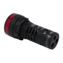 RS PRO Panel Mount Red LED Pilot Light LEDtec 22 mm Cutout 24 V AC/DC IP65 Round 909-2512