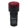RS PRO Panel Mount Red LED Pilot Light LEDtec 22 mm Cutout 120 V AC/DC IP30 Round 909-2550