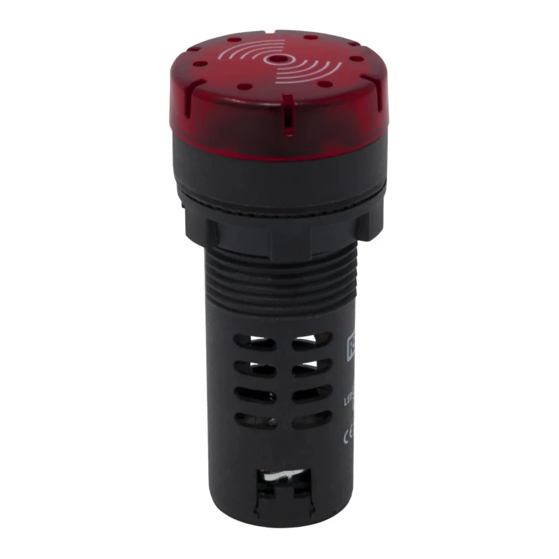 RS PRO Panel Mount Red LED Pilot Light LEDtec 22 mm Cutout 120 V AC/DC IP30 Round 909-2550