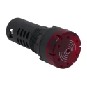 RS PRO Panel Mount Red LED Pilot Light LEDtec 22 mm Cutout 120 V AC/DC IP30 Round 909-2550