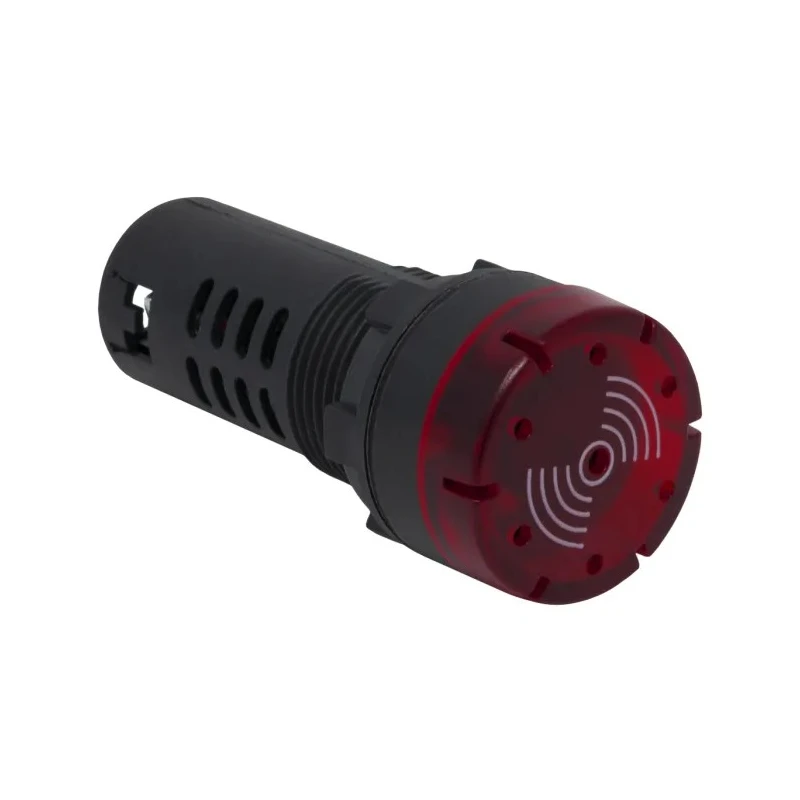 RS PRO Panel Mount Red LED Pilot Light LEDtec 22 mm Cutout 120 V AC/DC IP30 Round 909-2550