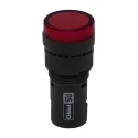 RS PRO Panel Mount Red LED Pilot Light 16 mm Cutout, 120 V AC/DC, IP40, Round LEDtec16