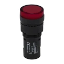 RS PRO Panel Mount Red LED Pilot Light 16 mm Cutout, 120 V AC/DC, IP40, Round LEDtec16