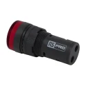 RS PRO Panel Mount Red LED Pilot Light 16 mm Cutout, 120 V AC/DC, IP40, Round LEDtec16
