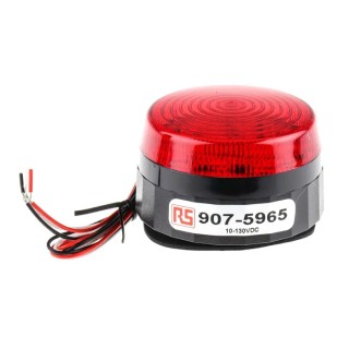 RS PRO LLP Series Red Beacon 100V DC Flashing LED Bulb Screw Mount IP67 907-5965