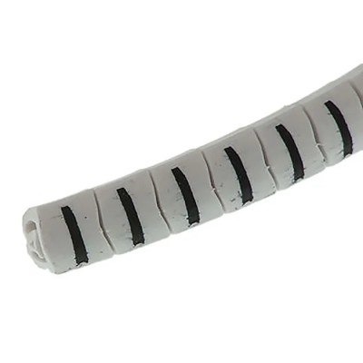 HellermannTyton HGDC Slide-On Cable Marker, Black, Pre-Printed "I", for 2 mm to 5 mm Cable Diameter 901-10590 909-3130-PVC