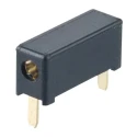 HARWIN Black Female Test Socket 2 mm Connector 1500V 5A Gold Plating M3498-98