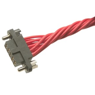 HARWIN Datamate J-Tek Series Straight Cable PCB Socket, 12-Contact, 2 Row, 2 mm Pitch Crimp M80-4601242