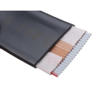 3M Screened Ribbon Cable, 1.27 mm Pitch, 20 Conductors, 5 m Length, 28AWG Stranded Tin Copper Wire 3517/20