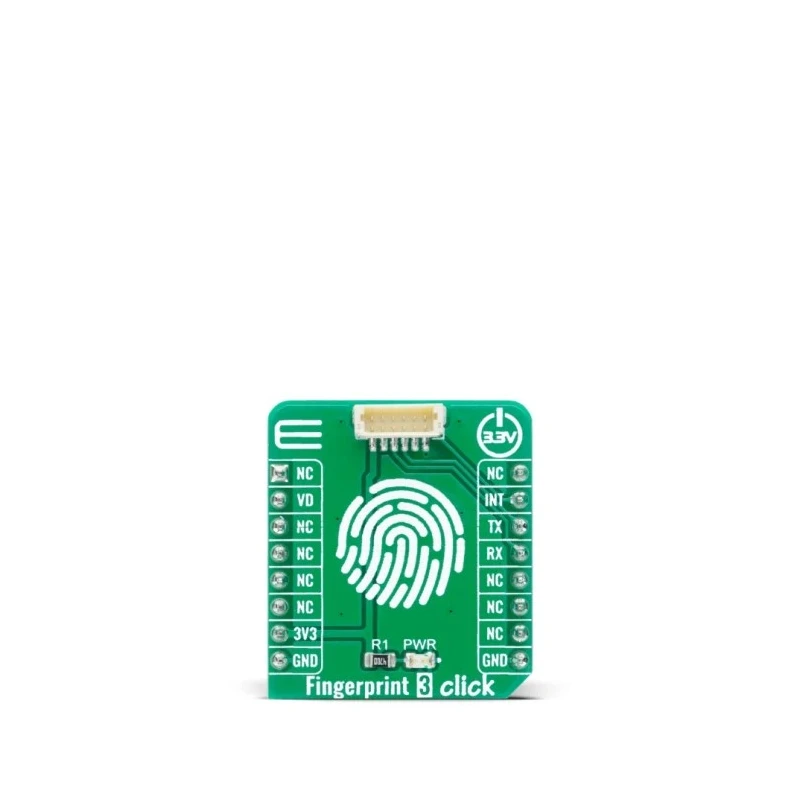MikroElektronika Fingerprint 3 Click Development Kit for R503 MCU MIKROE-4265