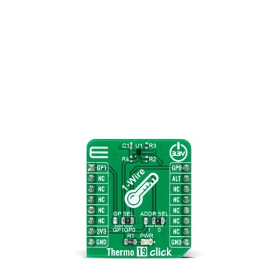 MikroElektronika Sensor Development Tool Thermo 19 Click Development Kit for MAX31825 MIKROE-4295