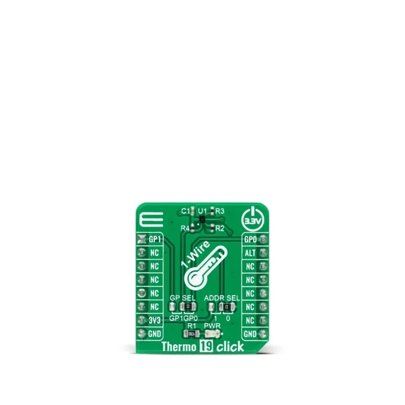 MikroElektronika Sensor Development Tool Thermo 19 Click Development Kit for MAX31825 MIKROE-4295