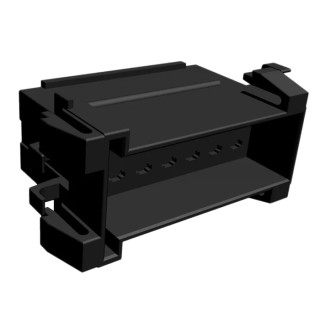 TE Connectivity Junior Power Timer Automotive Connector Female 14 Way Crimp Termination Black 929505-5