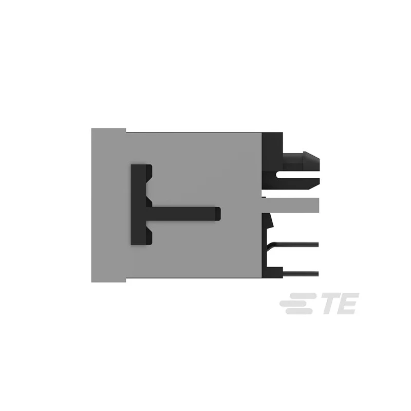 TE Connectivity 100616 Series RJ45 Connector Female Through Hole Cat3 Shielded Vertical 1 Port 8 Way RJ45