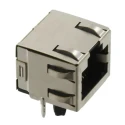 TE Connectivity 1-406541 Series RJ45 Connector Female, Through Hole Mount, Cat5 Unshielded Right Angle 1 Port 8 Way 