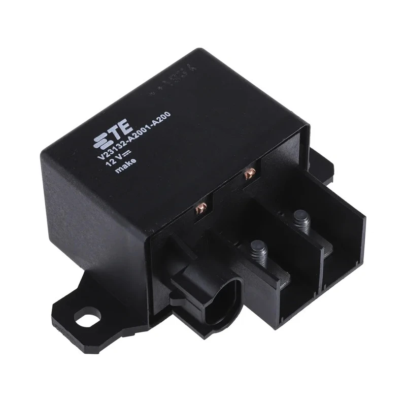 TE Connectivity Flange Automotive Relay 12V DC Coil Voltage 3.9W Coil Power 300A Switching Current SPST 1393315-2