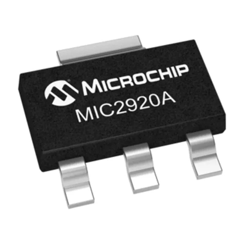 Microchip Low Dropout Voltage Regulator 400mA 3.3V Positive Polarity SOT-223 4-Pin MIC2920A-3.3WS