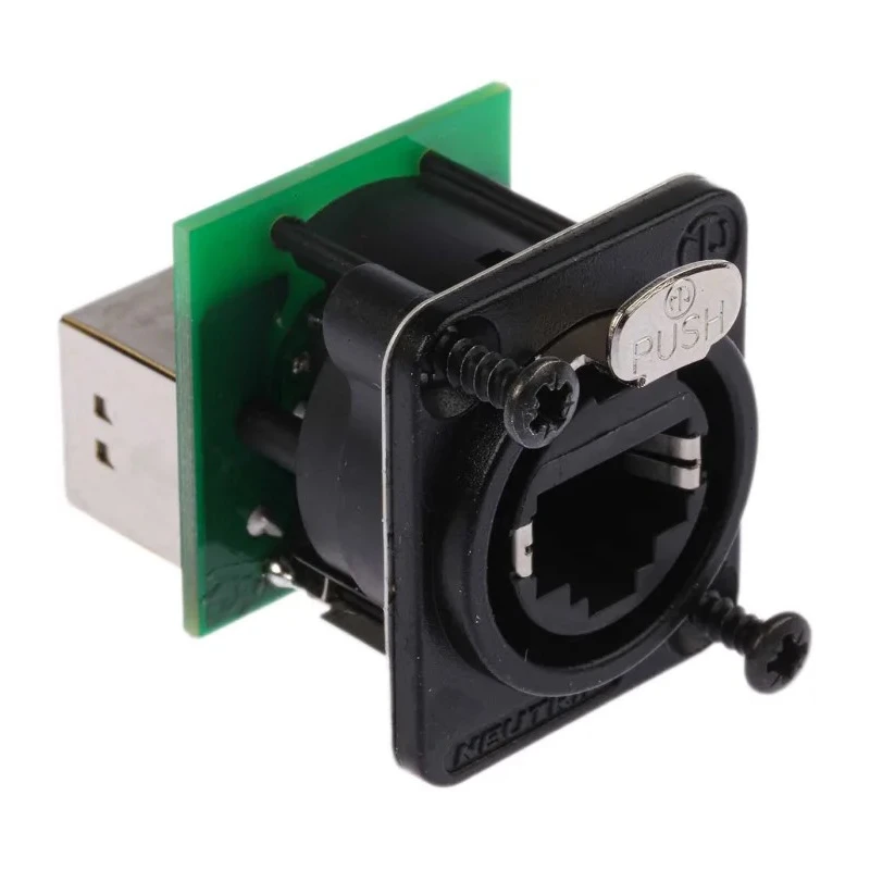 Neutrik EtherCon Series 2 Port RJ45 Female Unshielded Adapter Cat5e 