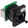 Neutrik EtherCon Series 2 Port RJ45 Female Unshielded Adapter Cat5e