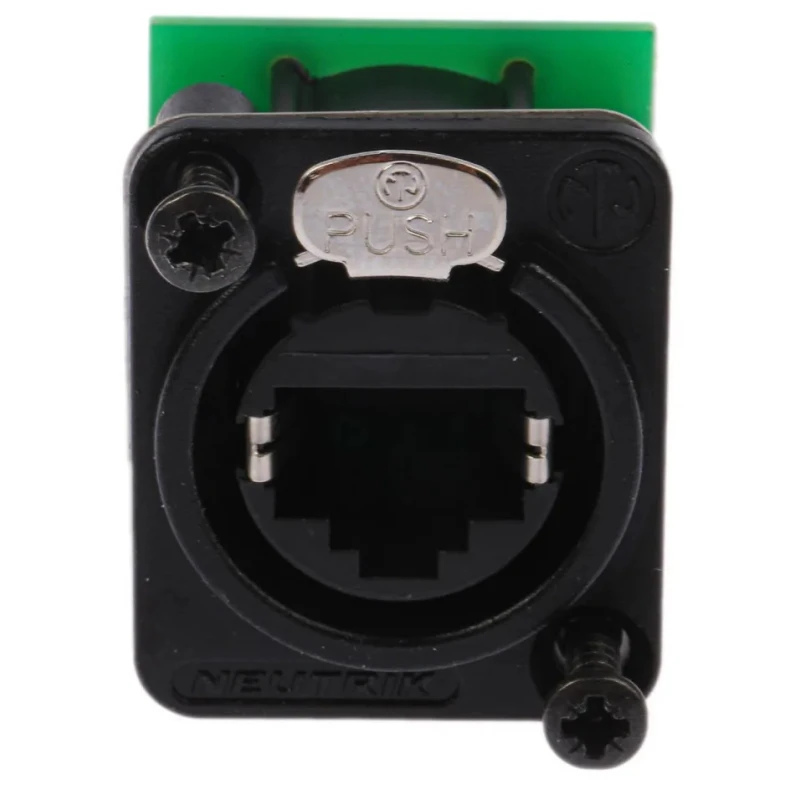Neutrik EtherCon Series 2 Port RJ45 Female Unshielded Adapter Cat5e 