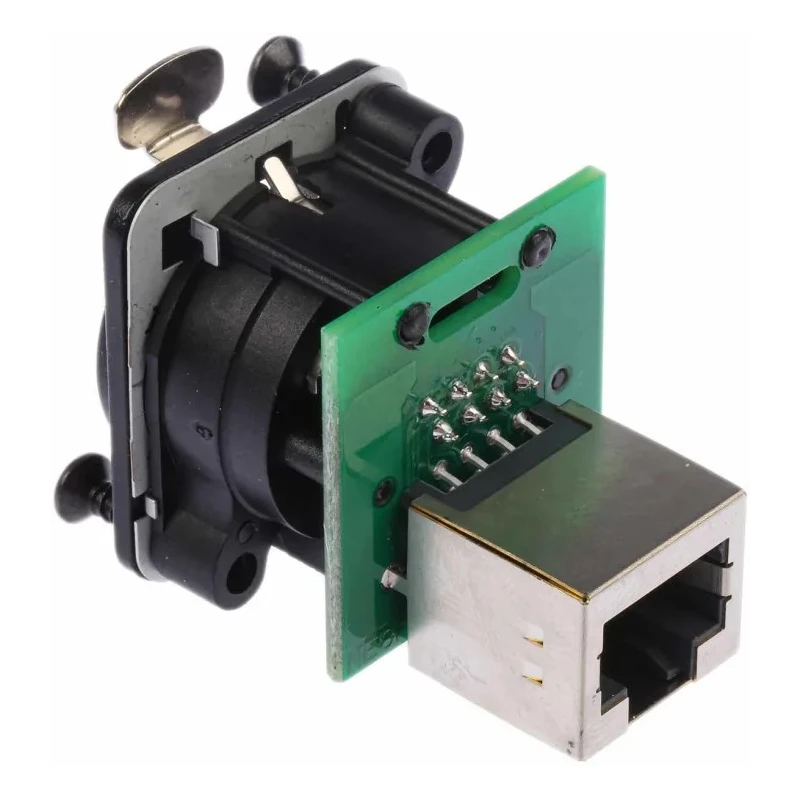 Neutrik EtherCon Series 2 Port RJ45 Female Unshielded Adapter Cat5e 