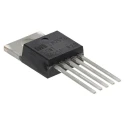Microchip 5-Channel Fixed DC/DC Converter, 5-Pin TO-220 Package, 1.23V Minimum Output, 37V Maximum Output, 3A LM2576-5.0WT