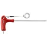Facom 1-Piece Torx Key T Shape Short and Long Arm Chrome Finish 89TX.27SLS
