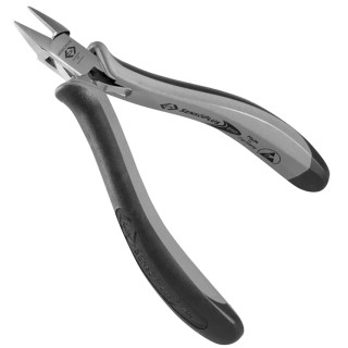 CK Extra Full Flush ESD Safe Side Cutter 120mm Overall Length, 75mm Jaw Width, DIN EN 61340 Standards T3766DEF 120