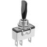 APEM Toggle Switch Panel Mount On-Off-On SPDT Solder Lug Terminal 250V AC 637H/2+U282