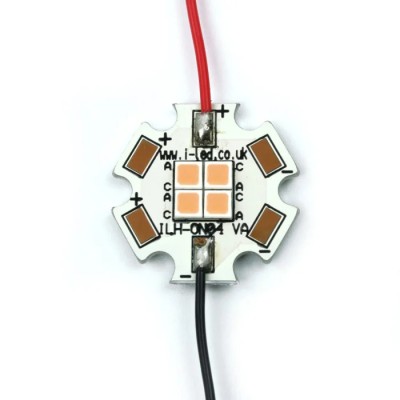 Intelligent LED Solutions OSCONIQ C2424 4 PowerStar LED Array 4-LEDs White LED 3000K ILH-OC04-WM90-SC221-WIR200.