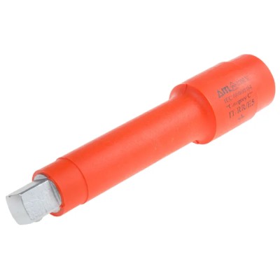 ITL Insulated Tools Ltd 1/2 in Square Drive Insulated Socket Extension Bar, Chrome Vanadium Steel, 196mm Overall 911-1480