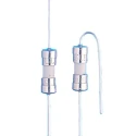 RS PRO Non-Resettable Fuse 1.25A 250V AC Ceramic Body Time Delay 10mm Length 3.6mm Diameter 911-3543