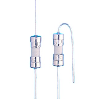 RS PRO Non-Resettable Fuse 1.25A 250V AC Ceramic Body Time Delay 10mm Length 3.6mm Diameter 911-3543