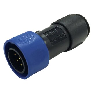 Bulgin Buccaneer 4000 Series Miniature Circular Connector 8 Contacts Cable Plug Female IP66 IP68 IP69K 600V PXP4010/08S/6065