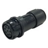 Bulgin Circular Connector 8 Contacts Cable Socket Miniature Polymer Housing Gold-Plated Copper Buccaneer PXP4011/08P/5560