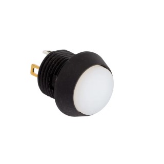 EOZ FL Series Push Button Switch Momentary Panel 13.5 mm Cutout SPST IP67 2.5 kV ac FL13NW