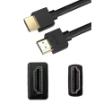 RS PRO Thin Wire Series 7.5 m High Speed Male HDMI to Male HDMI Cable Black 913-4821