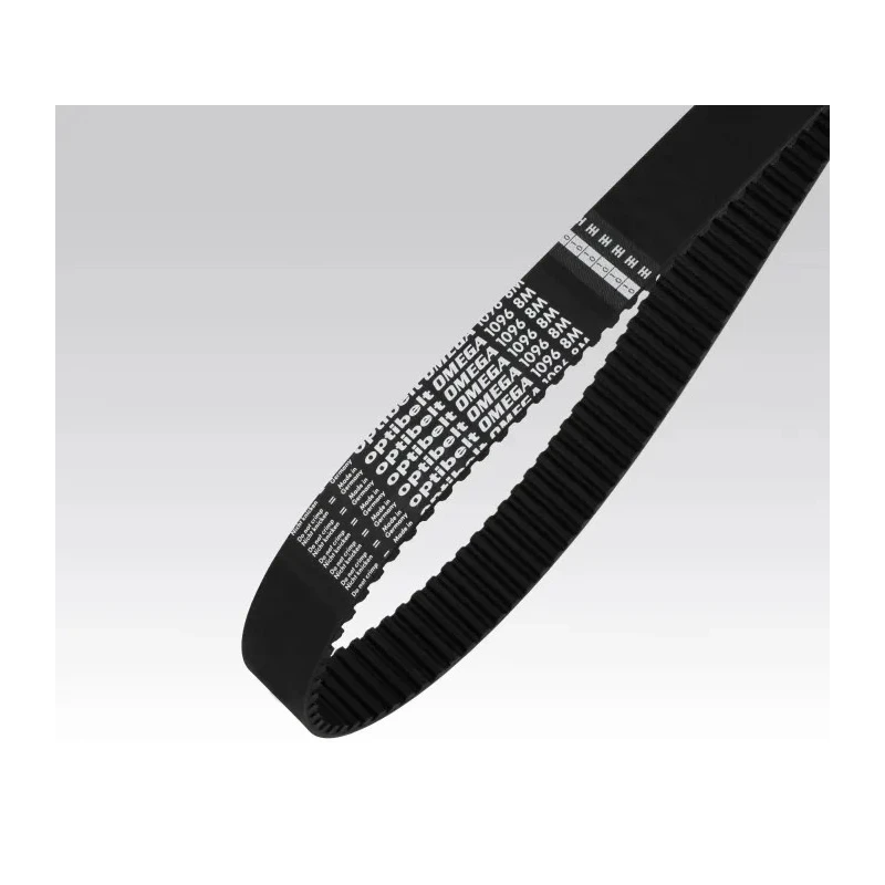 OPTIBELT Timing Belt 84 Teeth, 252 mm Length, 9 mm Width 3M Section Rubber Fibreglass OMEGA Series 252 3M 9