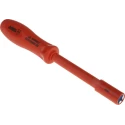 ITL Insulated Tools Ltd Hexagon Nut Driver Insulated Screwdriver 0BA Tip, 105 mm Blade, 265 mm Overall Length 911-1503