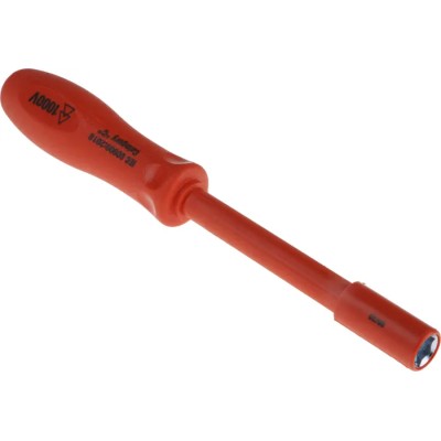 ITL Insulated Tools Ltd Hexagon Nut Driver Insulated Screwdriver 0BA Tip, 105 mm Blade, 265 mm Overall Length 911-1503