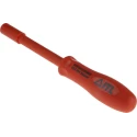 ITL Insulated Tools Ltd Hexagon Nut Driver Insulated Screwdriver 0BA Tip, 105 mm Blade, 265 mm Overall Length 911-1503