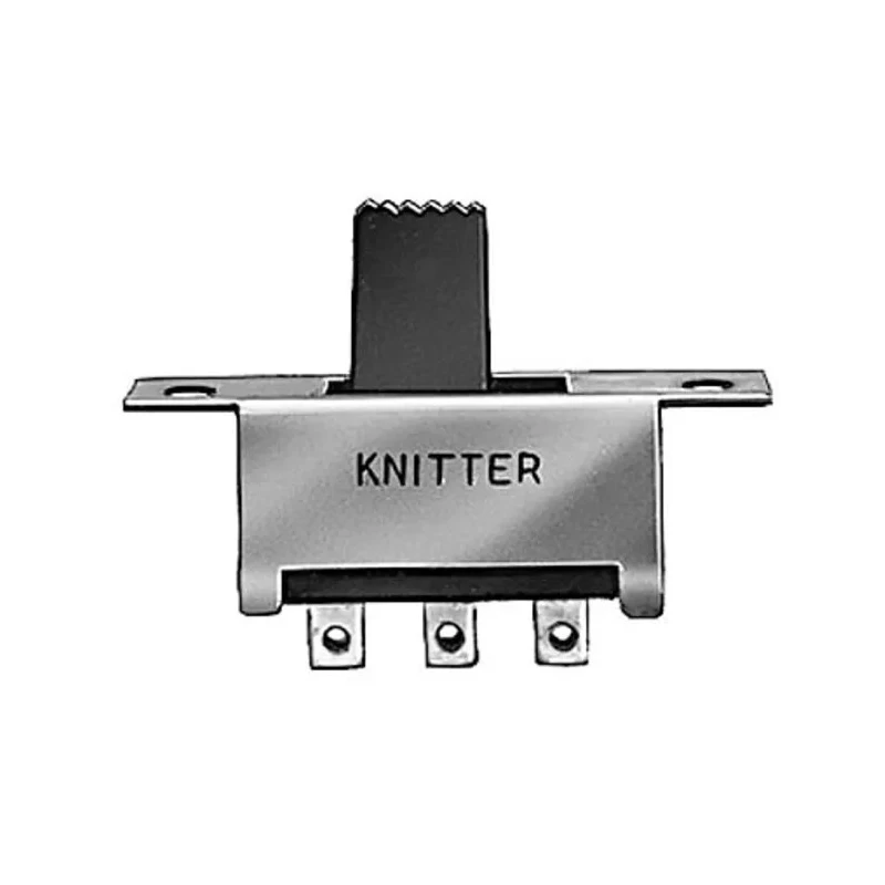 KNITTER-SWITCH Panel Slide Switch SPST Latching 350mA Copper Terminal MFS 131 D