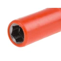 ITL Insulated Tools Ltd Hexagon Nut Driver 10 mm Tip, 105 mm Steel Blade, Plastic Handle, VDE/1000V Approved, 265 911-1528