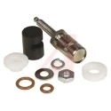 Abbatron Black Binding Post with Brass Contacts and Nickel Plating 1837-103