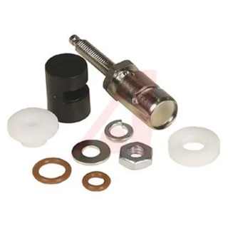 Abbatron Black Binding Post with Brass Contacts and Nickel Plating 1837-103