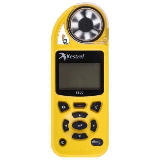 Kestrel Impeller Anemometer Measures Density, Density Altitude, Dew Point, Heat Index, Wind Chill, Moisture 0855YEL