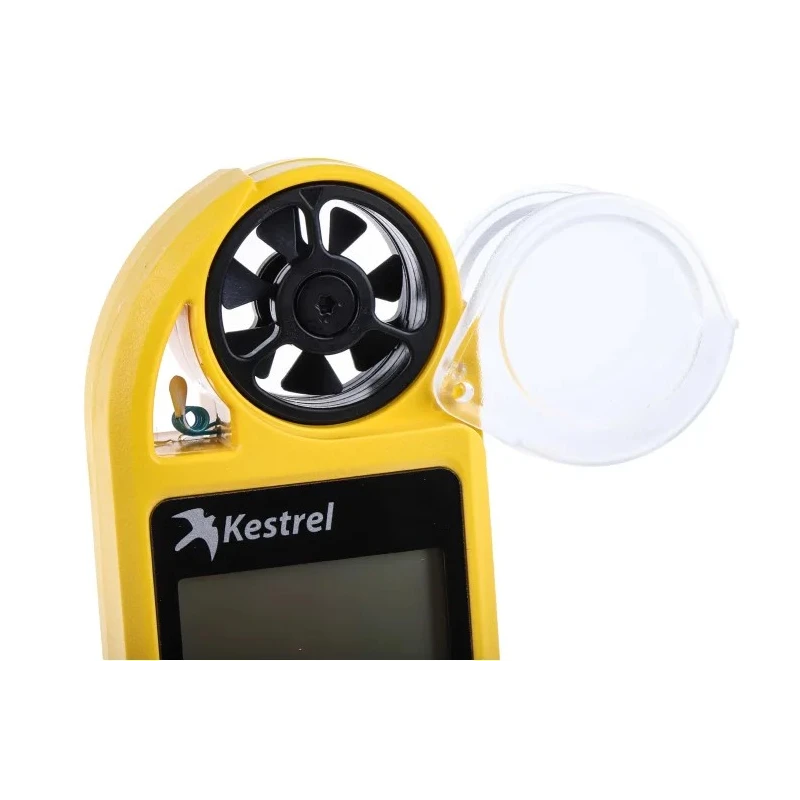 Kestrel Impeller Anemometer Measures Density, Density Altitude, Dew Point, Heat Index, Wind Chill, Moisture 0855YEL