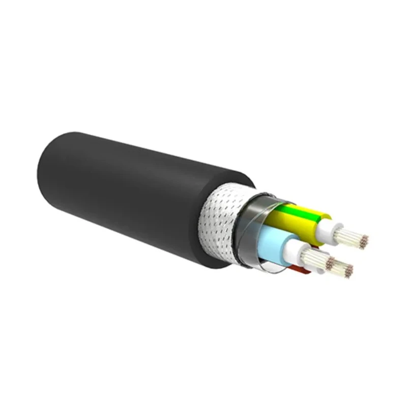TE Connectivity C-Lite 3 Core 2.5mm² Low Smoke Zero Halogen Black Power Cable 50 m 600V CL105-3GX2.50-SO-0(50)