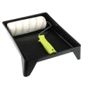 RS PRO Paint Roller and Tray Kit with 228.6 mm Polyester Roller Sleeve, Plastic Tray, Cage Frame 913-2459